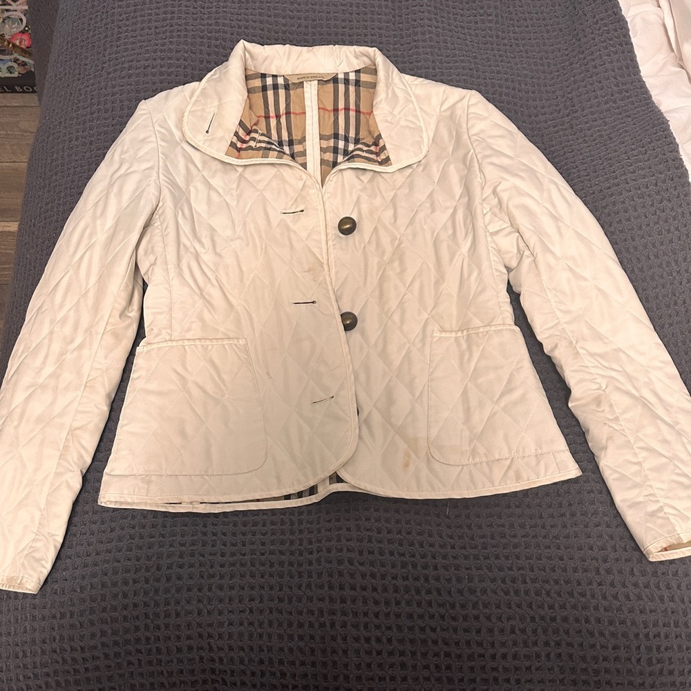 Authentic Burberry Quilted Jacket